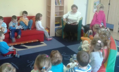 „Cała Polska czyta dzieciom” w przedszkolu „Krasnoludki” w Rzepinie
