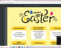 Lekcje kulturowe poświęcone tematyce Easter