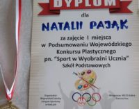 Wojewódzki sukces w konkursie „Sport w wyobraźni ucznia”