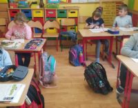 Zajęcia świetlicowe w Publicznej Szkole Podstawowej w Łomnie