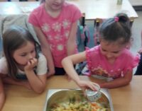 Zajęcia kulinarne w przedszkolu